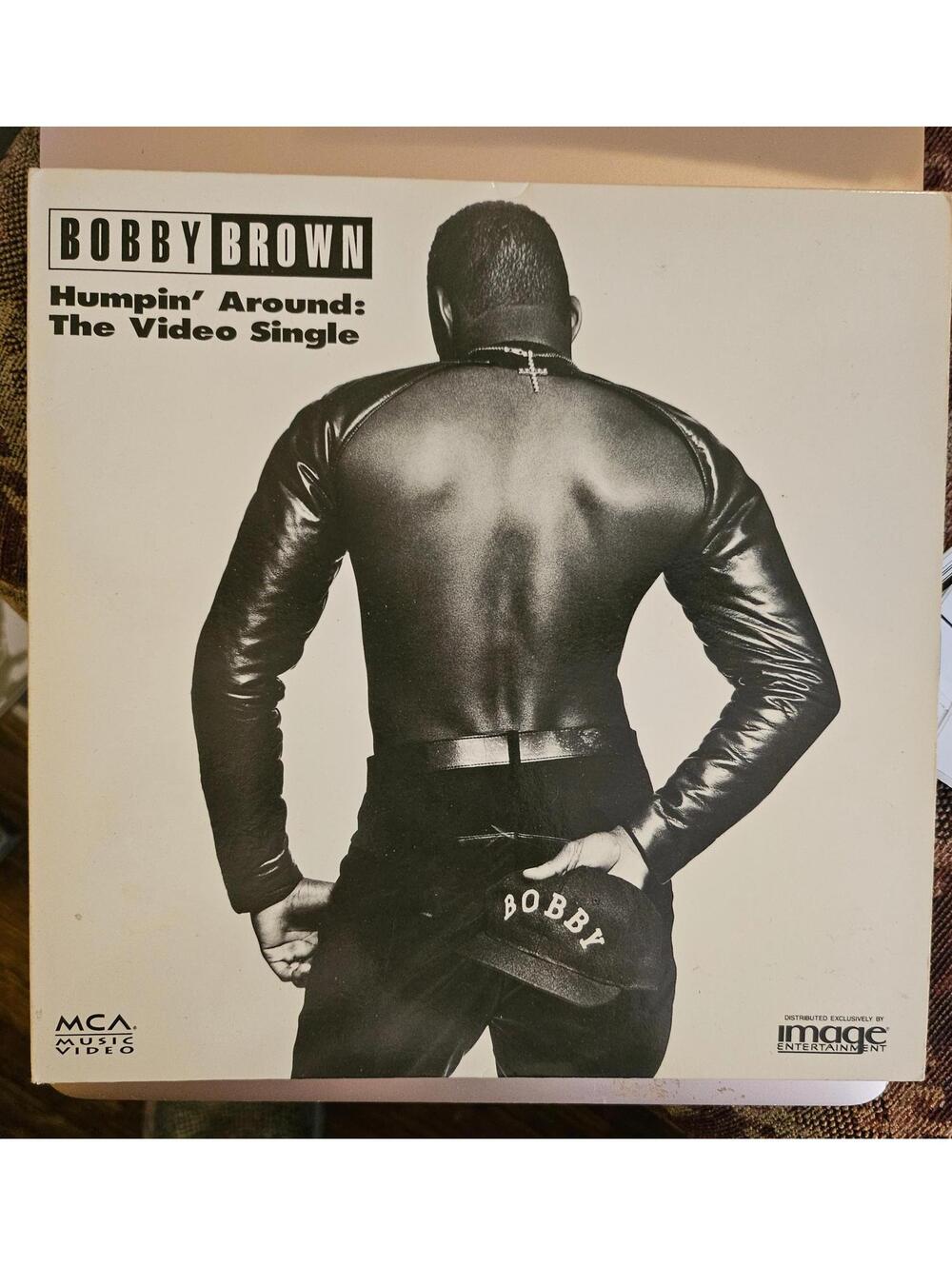 Bobby Brown Humpin' Around: The Video Single Mini Laserdisc - never used